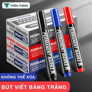 Bút Lông Viết  3 Màu Đen Đỏ Xanh, Mực Đậm Đều, Phù Hợp Cho Giáo Viên, Học Sinh Và Văn Phòng