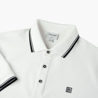 [T7_SALE 20%_HT] Áo Polo Nam Trắng 9APCB581TRK Biluxury Form Slimfit Cao Cấp Chống Nhăn Bền Màu
