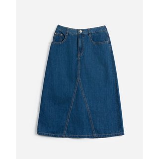 Chân váy Jean Dài JP Fashion, Chất Jeans Không Pha Màu, Xẻ Tà Sau Dễ Di Chuyển, Năng Động 17011952