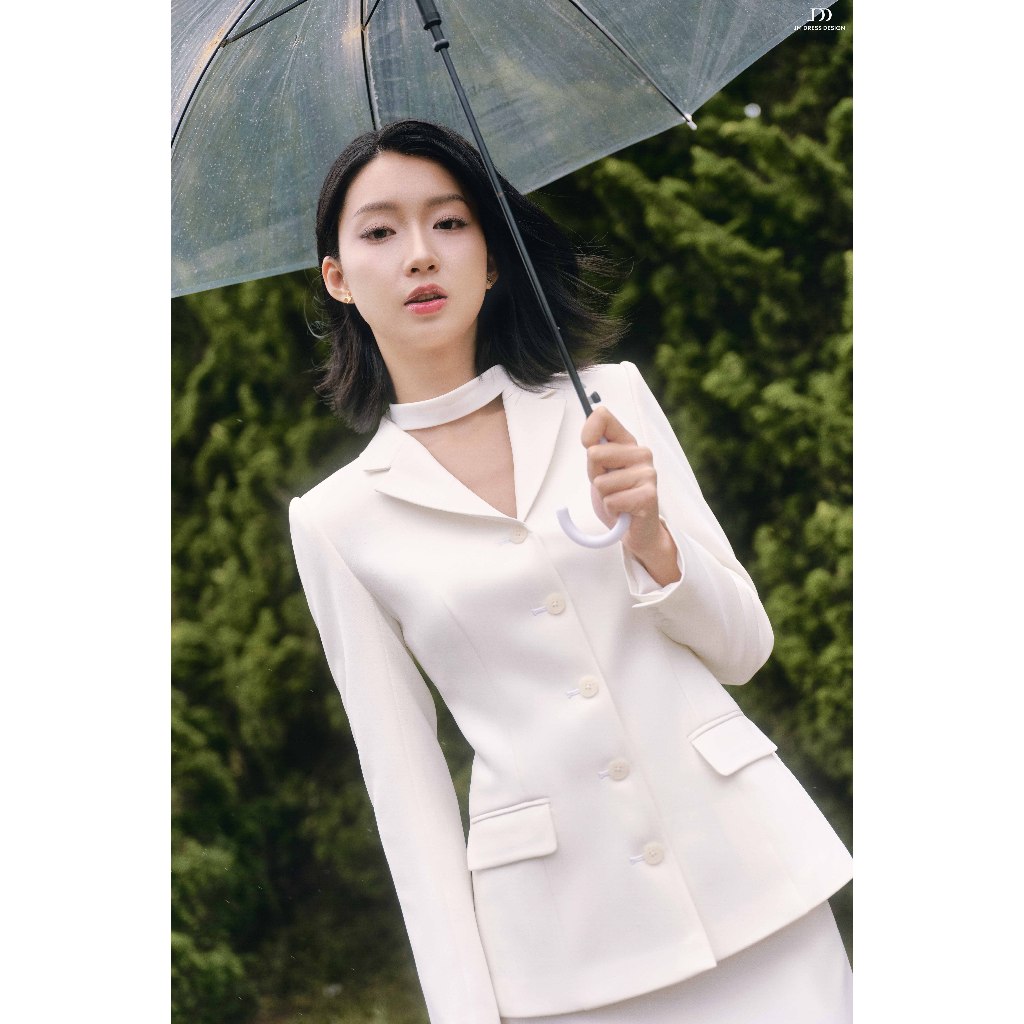 Áo Blazer Dáng Ôm Cổ Ve K 5B10.2508K – Áo Khoác Blazer Nữ Công Sở Thanh Lịch Trẻ Trung Thiết Kế Bởi JM Dress Design