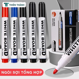 Bút Lông Viết Bảng Xóa Được, Màu Đen Xanh Đỏ Rõ Nét, Phù Hợp Cho Học Sinh, Giáo Viên Và Văn Phòng