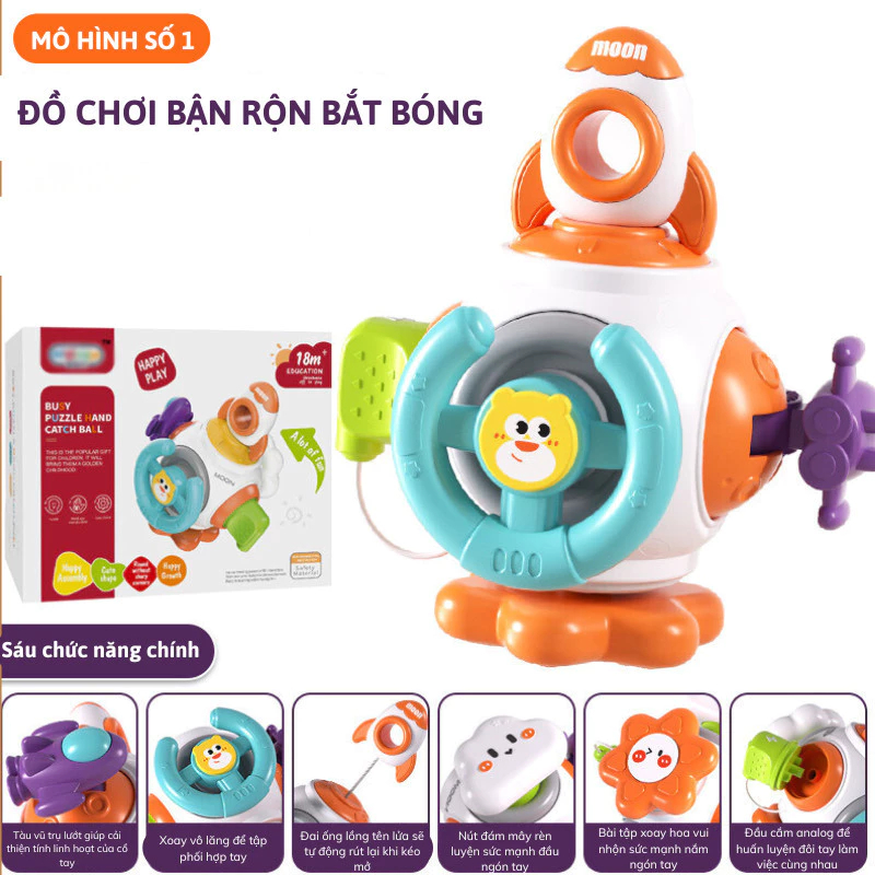 Đồ chơi bóng bận rộn 10in1 và 6in1 quả trứng bận rộn phát triển trí tuệ và vận động
