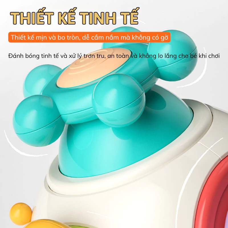 Đồ chơi bóng bận rộn 10in1 và 6in1 quả trứng bận rộn phát triển trí tuệ và vận động