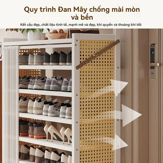 Kệ giày gấp gọn Giá giày nhiều lớp Trọng lượng nhẹ để gấp lại Không cần lắp đặt Kệ để giày dép nhiều tầng