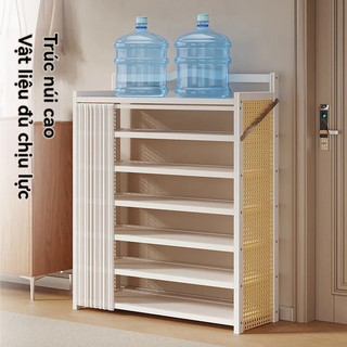 Kệ giày gấp gọn Giá giày nhiều lớp Trọng lượng nhẹ để gấp lại Không cần lắp đặt Kệ để giày dép nhiều tầng