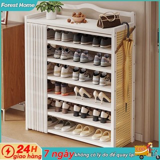Kệ giày gấp gọn Giá giày nhiều lớp Trọng lượng nhẹ để gấp lại Không cần lắp đặt Kệ để giày dép nhiều tầng