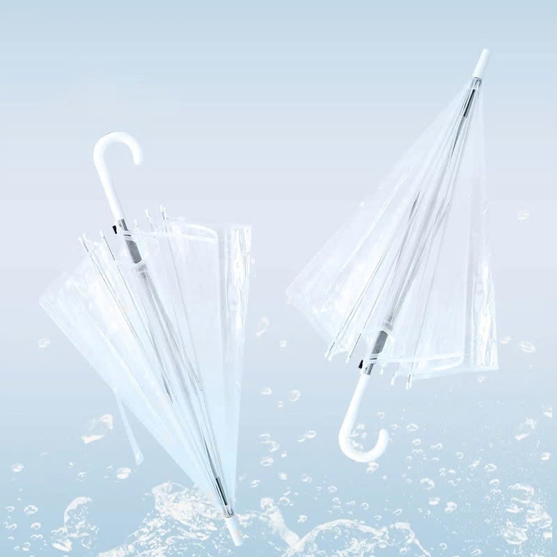 Ô TRONG SUỐT ĐI MƯA CHE MƯA THỜI TRANG CHỤP HÌNH SIÊU ĐẸP - Ô Che Mưa Thiết Kế Đẹp Mắt,Dù Trong Suốt Nhựa An Toàn