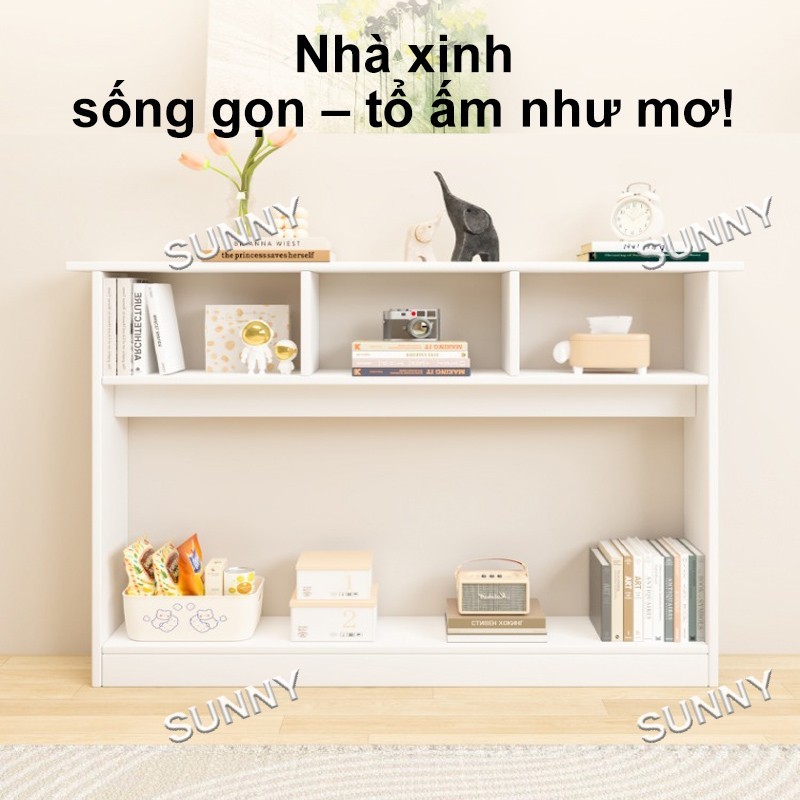 SUNNY Kệ Để Đồ Khe Sofa Đa Năng Nhiều Tầng, Tủ Kệ Đầu Giường Gỗ MDF Tiết Kiệm Diện Tích 120cm