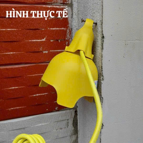 Ổ cắm điện ngoài trời 2500W chống nước kèm 5m dây chịu tải tốt