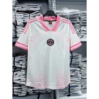 [CÓ IN TÊN] Bộ áo bóng đá trẻ em MU HỒNG in icon hello đủ size cho bé 8-65kg, chất thun lạnh thoáng mát Top Kid