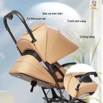 [New 2026] Xe Đẩy Cho Bé Baobaohao Z5, Xe Đẩy Gấp Gọn, Khoang Nằm Rộng, Bánh Xe Chống Xóc, Ngả Lưng Linh Hoạt. — ảnh 6