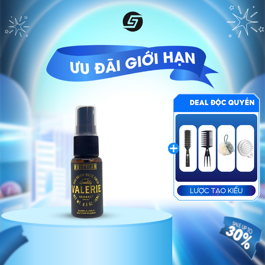 Xịt tạo phồng tóc Rusty Lab Valerie 20ml - Hỗ trợ tạo phồng, Tăng độ ...