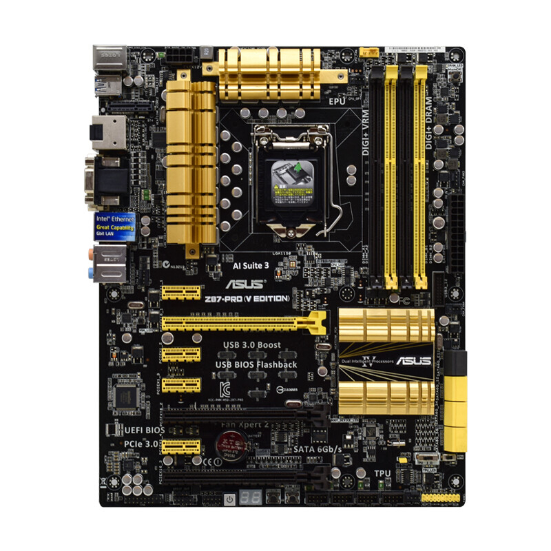 Mainboard ASUS Z87-PRO / V EDITION Socket 1150 | Hỗ Trợ i3 i5 i7