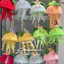 Đèn Lồng Con Sứa Biển Kẽm Nhung Handmade BỐ KHỦNG LONG Lồng Đèn Bạch Tuộc Thỏ Nhung Nhiều Màu Sắc Đồ Chơi Hottrend