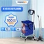 Xe kéo đi chợ siêu thị 8 bánh leo cầu thang FUJIHOME Nhập khẩu, xe đẩy hàng 2 bánh đi chợ có giỏ xếp gọn đa năng