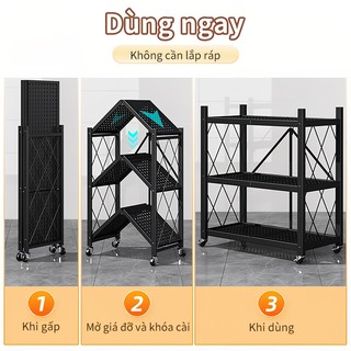 Gslife Kệ Bếp Đa Năng 3/4/5Tầng - Để Đồ Điện Gia Dụng, Thiết Kế Chắc Chắn, Chắc Chắn