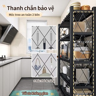 Gslife Kệ Bếp Đa Năng 3/4/5Tầng - Để Đồ Điện Gia Dụng, Thiết Kế Chắc Chắn, Chắc Chắn