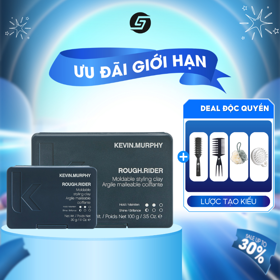 Sáp Vuốt Tóc Cao Cấp Kevin Murphy Rough Rider V5 30G &100GR Chính hãng ...