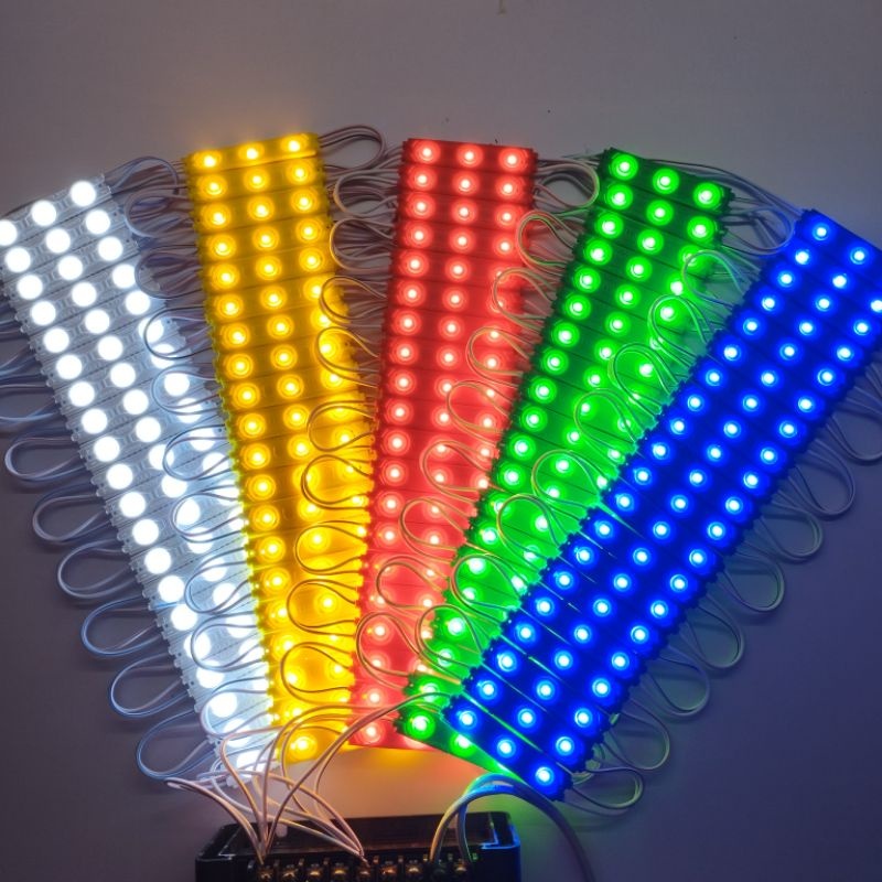 |LED HẮT 3 BÓNG LỒI 6113 SIÊU SÁNG ( Vỉ 20 LED ) 12V| - LED MODULE 3 ...