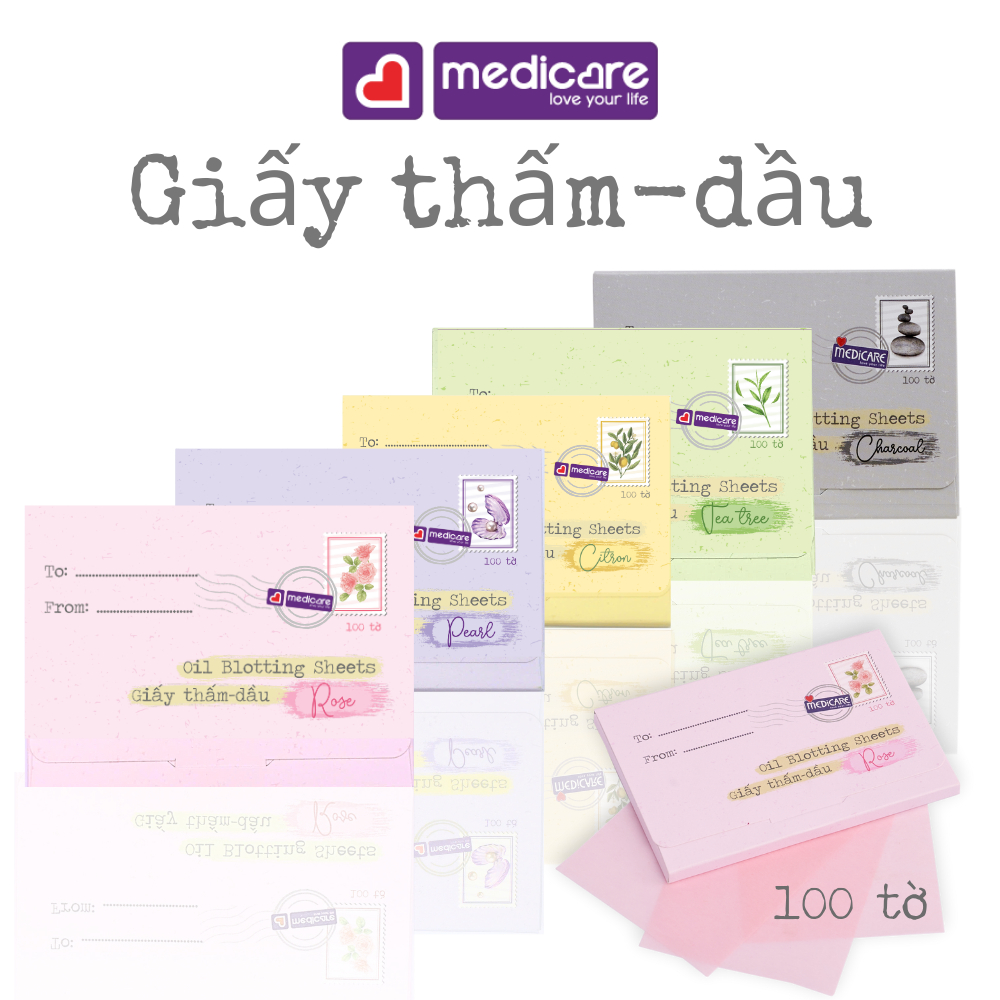 Giấy Thấm Dầu MEDiCARE 100 tờ