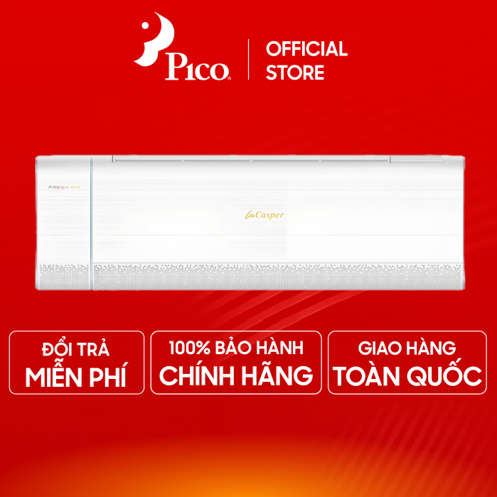 [Miễn phí công lắp nội thành HN HCM]Điều hòa Casper 2 chiều Inverter XH-09IF35 9300 BTU - Bộ lọc không khí PM 2.5