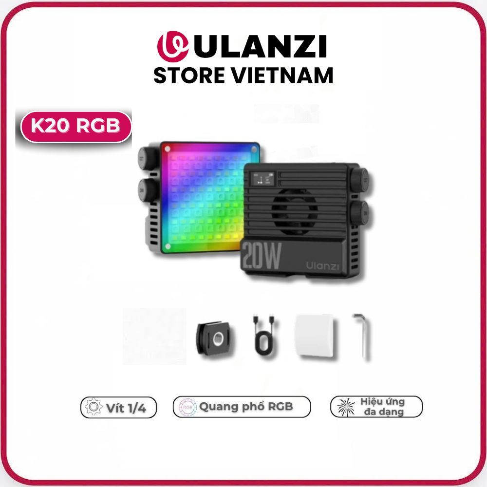Đèn LED cầm tay Ulanzi K20 RGB