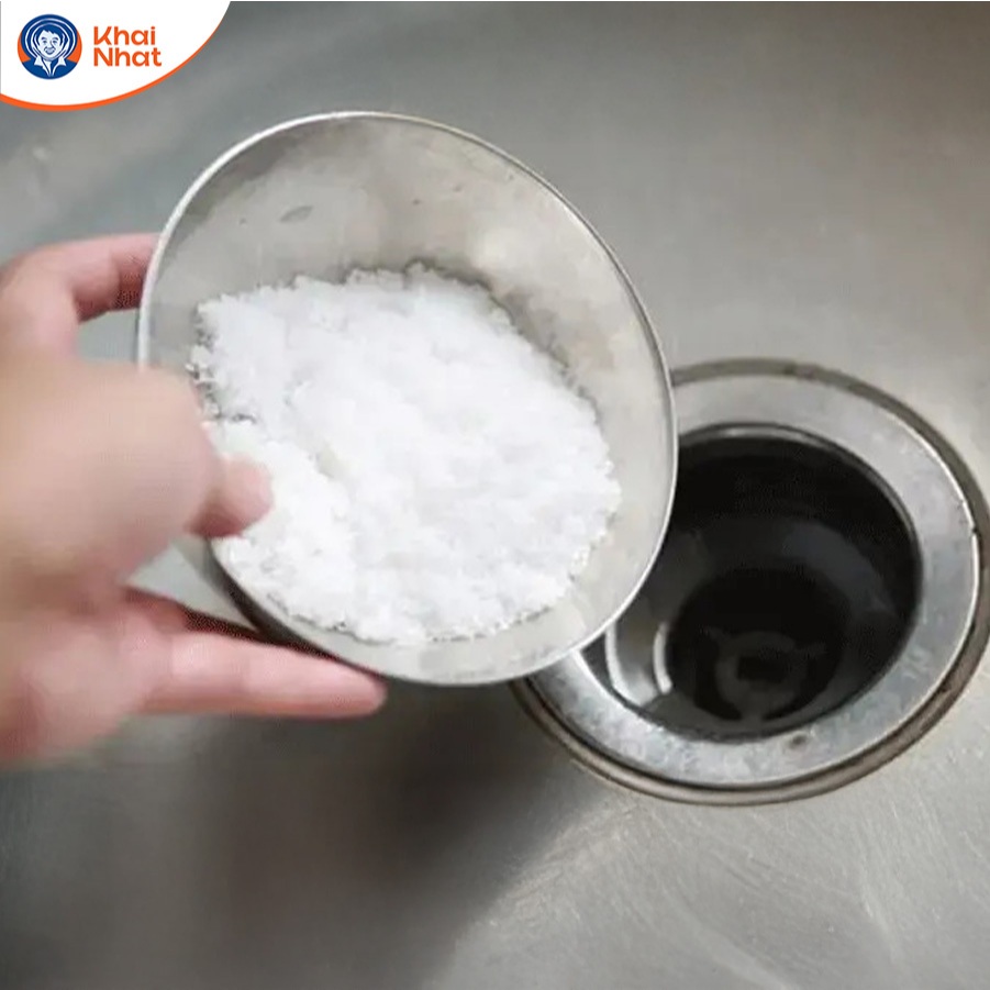 Xút Vảy Ấn Độ NaOH 99% Khai Nhật - Thông Tắc Cống, Tẩy Dầu Mỡ, Điều Chỉnh pH (Gói 1kg)
