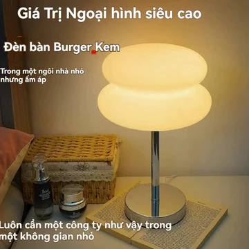 Đèn ngủ phong cách Bắc Âu, đèn ngủ phòng ngủ, đèn trang trí phòng khách, đèn ngủ lãng mạn.