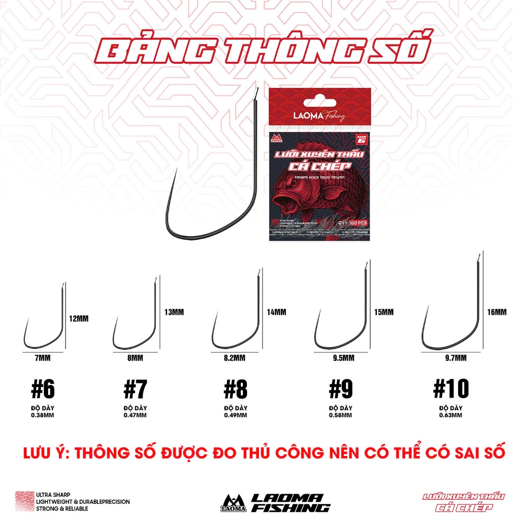 LƯỠI CHÉP XUYÊN THẤU