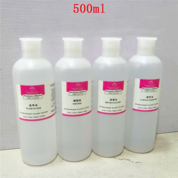 Chai Nước ủ phá gel chuyên dụng, rửa sơn gel 500ml