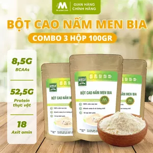 Bột cao nấm men bia 100g, thực phẩm dinh dưỡng tự nhiên, lựa chọn dinh dưỡng lành mạnh mỗi ngày M-Yeast
