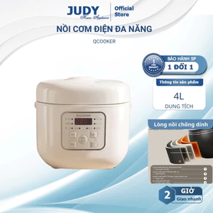 Nồi Cơm Điện Gia Đình Thông Minh Dung Tích 4L Với 8 Chế Độ Nấu Đa Năng - Bảo Hành 12 Tháng