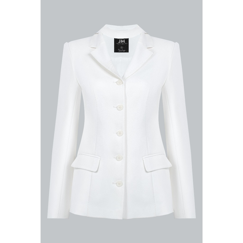 Áo Blazer Dáng Ôm Cổ Ve K 5B10.2508K – Áo Khoác Blazer Nữ Công Sở Thanh Lịch Trẻ Trung Thiết Kế Bởi JM Dress Design