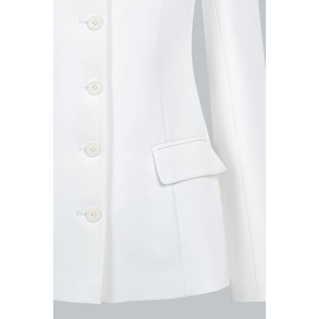 Áo Blazer Dáng Ôm Cổ Ve K 5B10.2508K – Áo Khoác Blazer Nữ Công Sở Thanh Lịch Trẻ Trung Thiết Kế Bởi JM Dress Design