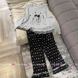 Set cô gái Quần Chấm Bi