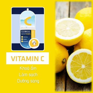 Mặt nạ giấy dưỡng da Foodaholic Vitamin Mask (01 miếng)