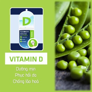 Mặt nạ giấy dưỡng da Foodaholic Vitamin Mask (01 miếng)
