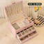 HỘP ĐỰNG TRANG SỨC BỌC PU CAO CẤP 3 TẦNG