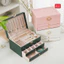 HỘP ĐỰNG TRANG SỨC BỌC PU CAO CẤP 3 TẦNG