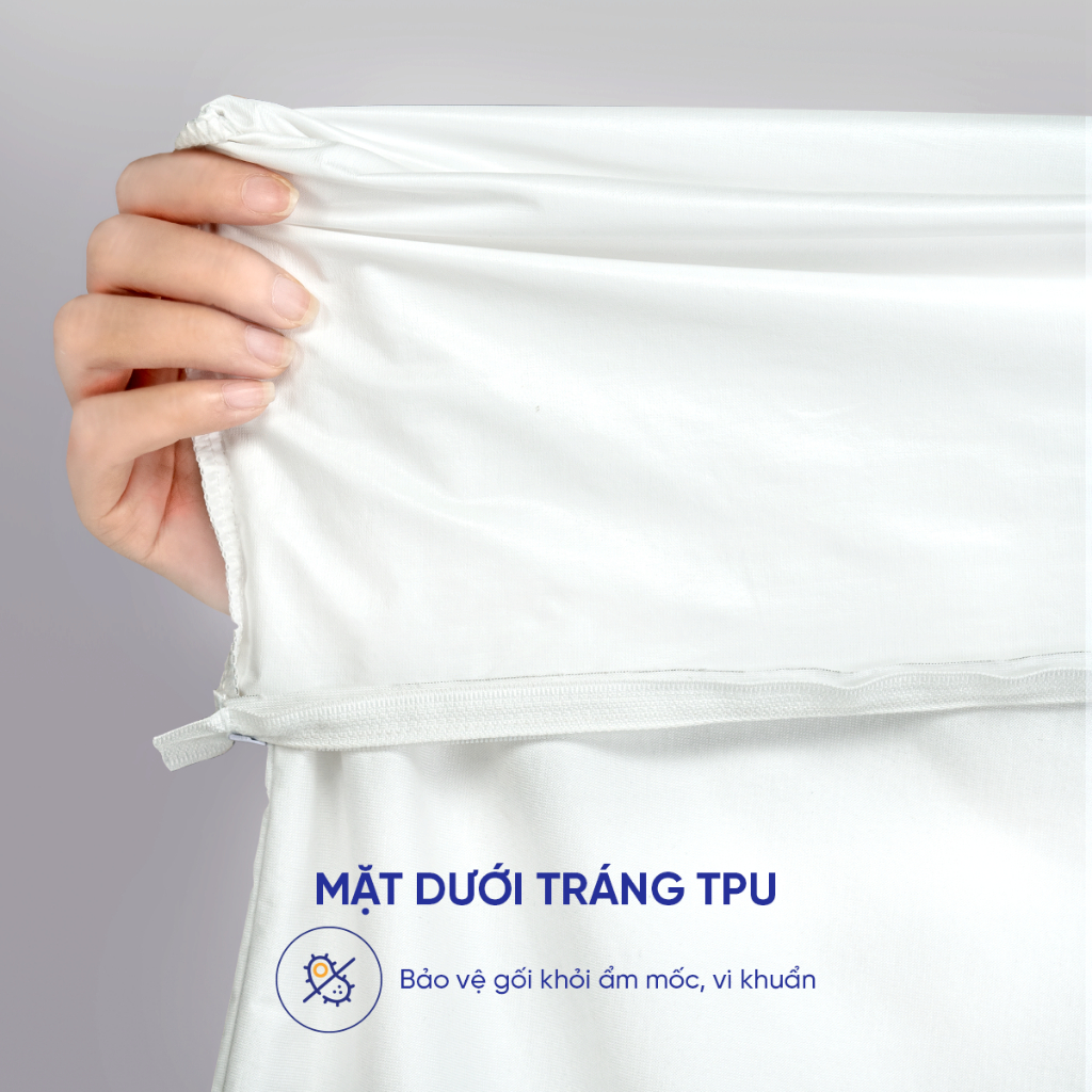 Vỏ bảo vệ gối Doona TENCEL cao cấp, bọc gối chống thấm mồ hôi, bao gối chất vải mát, tiện lợi