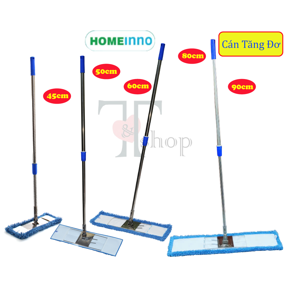 Tổng Hợp Các Size Cây Lau Nhà CÁN RÚT Thu Ngắn 90cm Dài Ra 150cm Bảng Inox Tấm Lau San Hô 45cm/50cm/60cm/80cm/90cm
