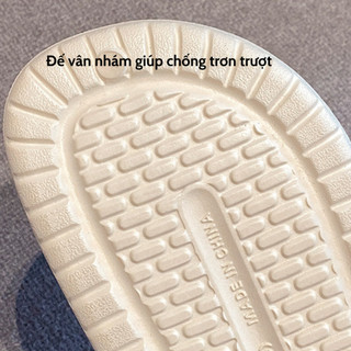 Dép sục nam nữ cross đế bệt thoáng khí,phù hợp mang đi làm, đi chơi