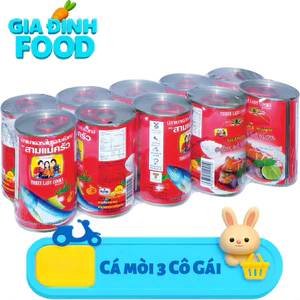 Cá mòi 3 cô gái Thái Lan - Lon 155g