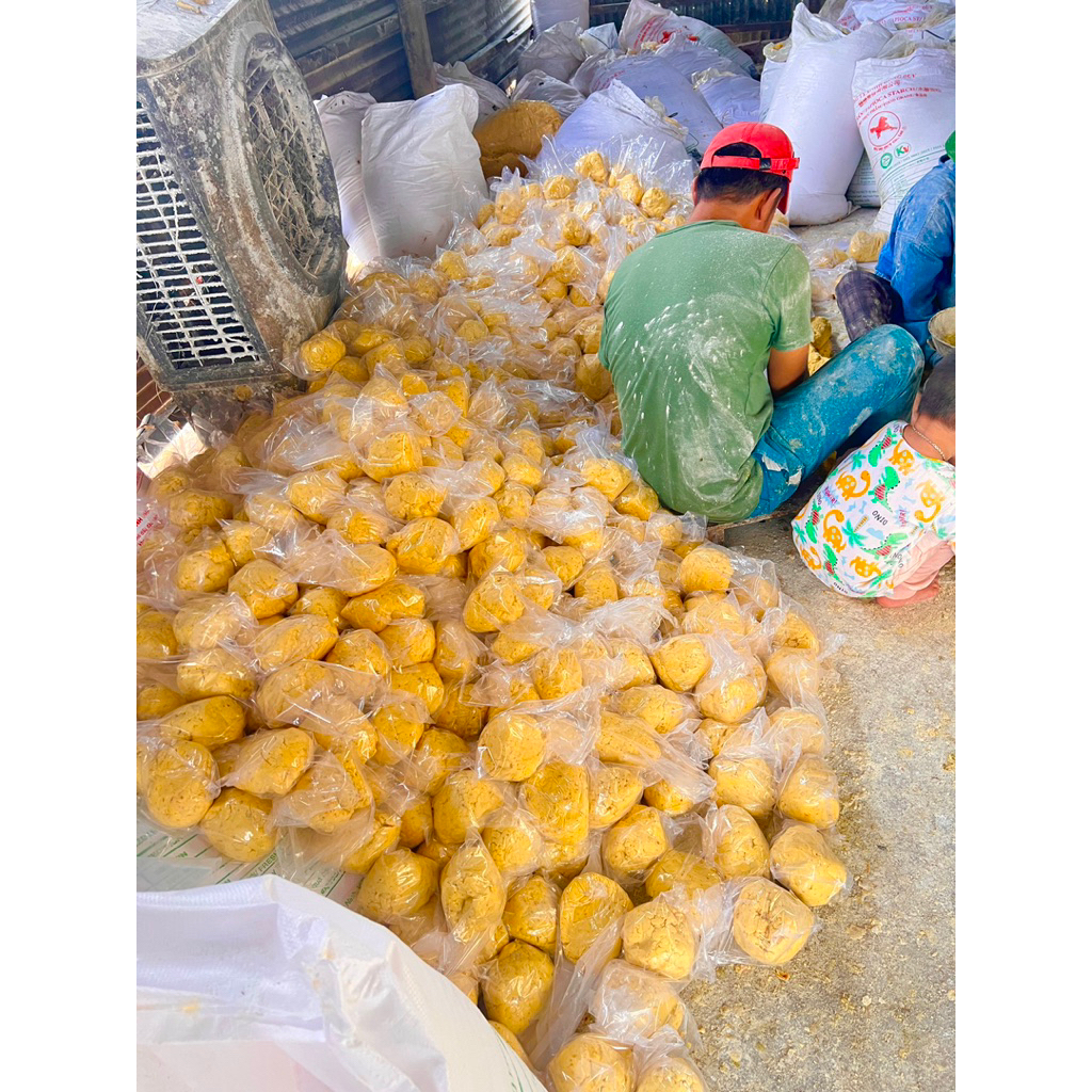 KHOAI Ủ CHUA với bơ, sữa.mùi chua,thơm. gói 500g. chuẩn. vàng . bảo hành 1 năm.