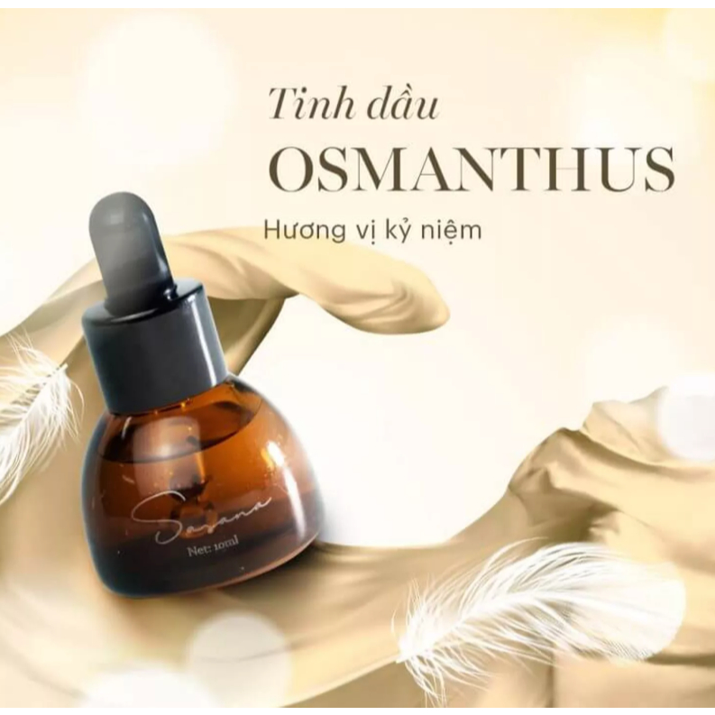 Tinh dầu thơm phòng Sasana Osmanthus, hương thiên nhiên dịu ngọt, dầu thơm sang trọng dùng lâu