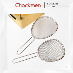 Muôi Vớt KINSGEM by Chockmen Inox Cao Cấp Lưới Ráo Dầu Muôi Thủng Vá Vớt Thức Ăn Nhà Bếp