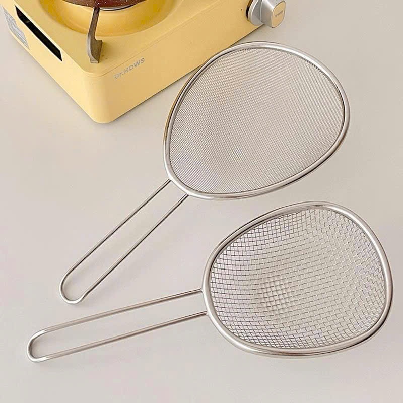 Muôi Vớt KINSGEM by Chockmen Inox Cao Cấp Lưới Ráo Dầu Muôi Thủng Vá Vớt Thức Ăn Nhà Bếp