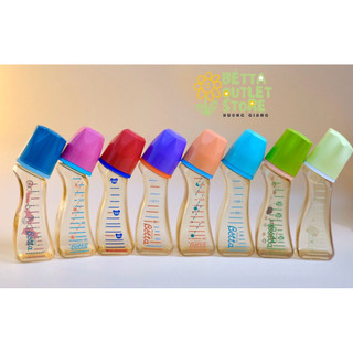 [NEW - SẴN] Bình sữa Bétta Japan CỔ HẸP chính hãng 160ml thuỷ tinh, nhựa ppsu, tritan, pp