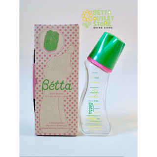 [NEW - SẴN] Bình sữa Bétta Japan CỔ HẸP chính hãng 160ml thuỷ tinh, nhựa ppsu, tritan, pp