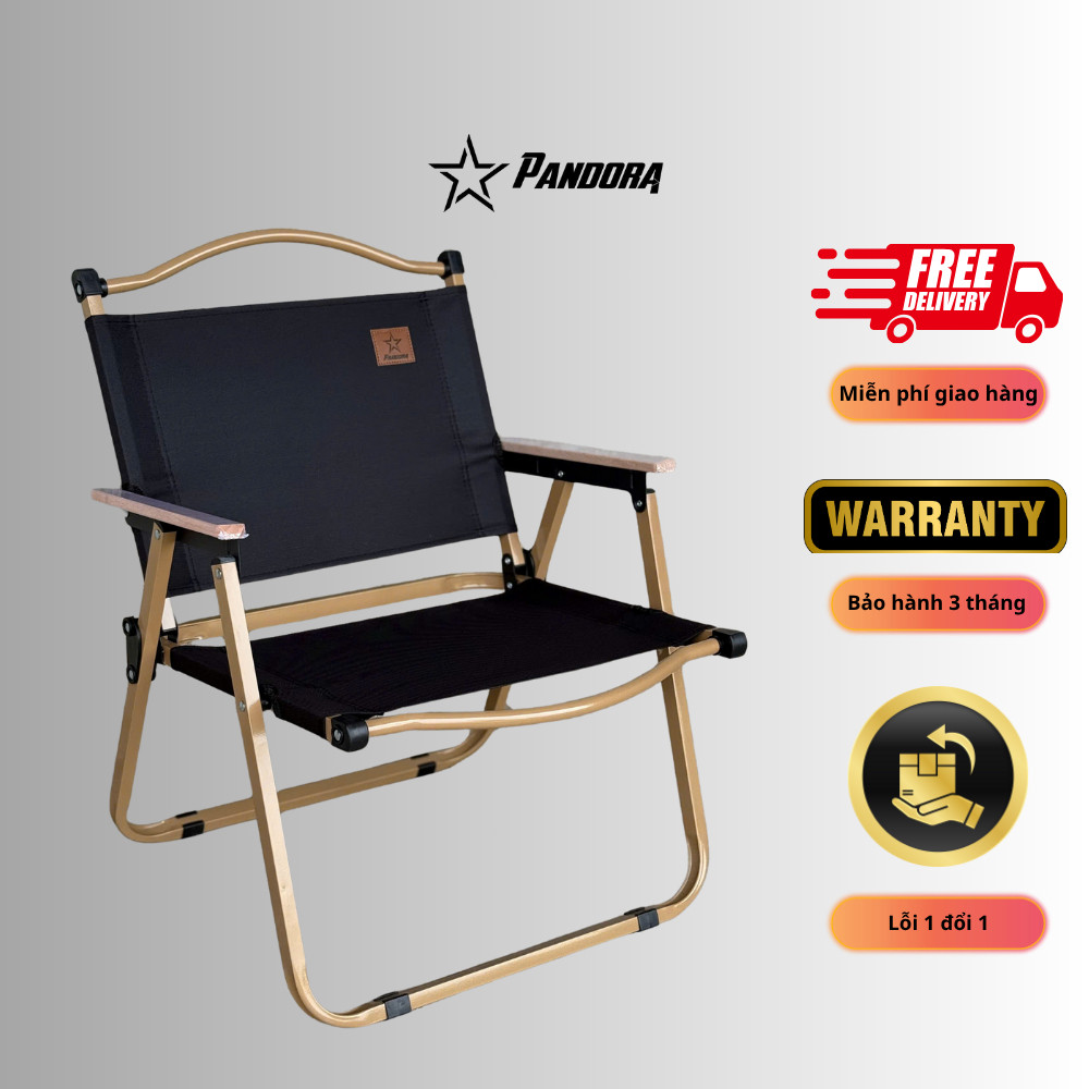 Ghế Dã Ngoại Gấp Gọn Pandora Khung Thép — Review Thực Tế & Có Đáng Mua?